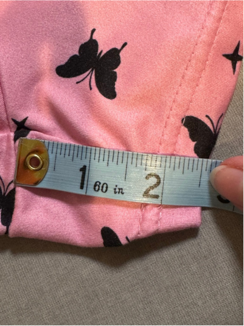 Women's EKOUAER Black Pink Butterfly Pajama Set M - Picture 12 of 12